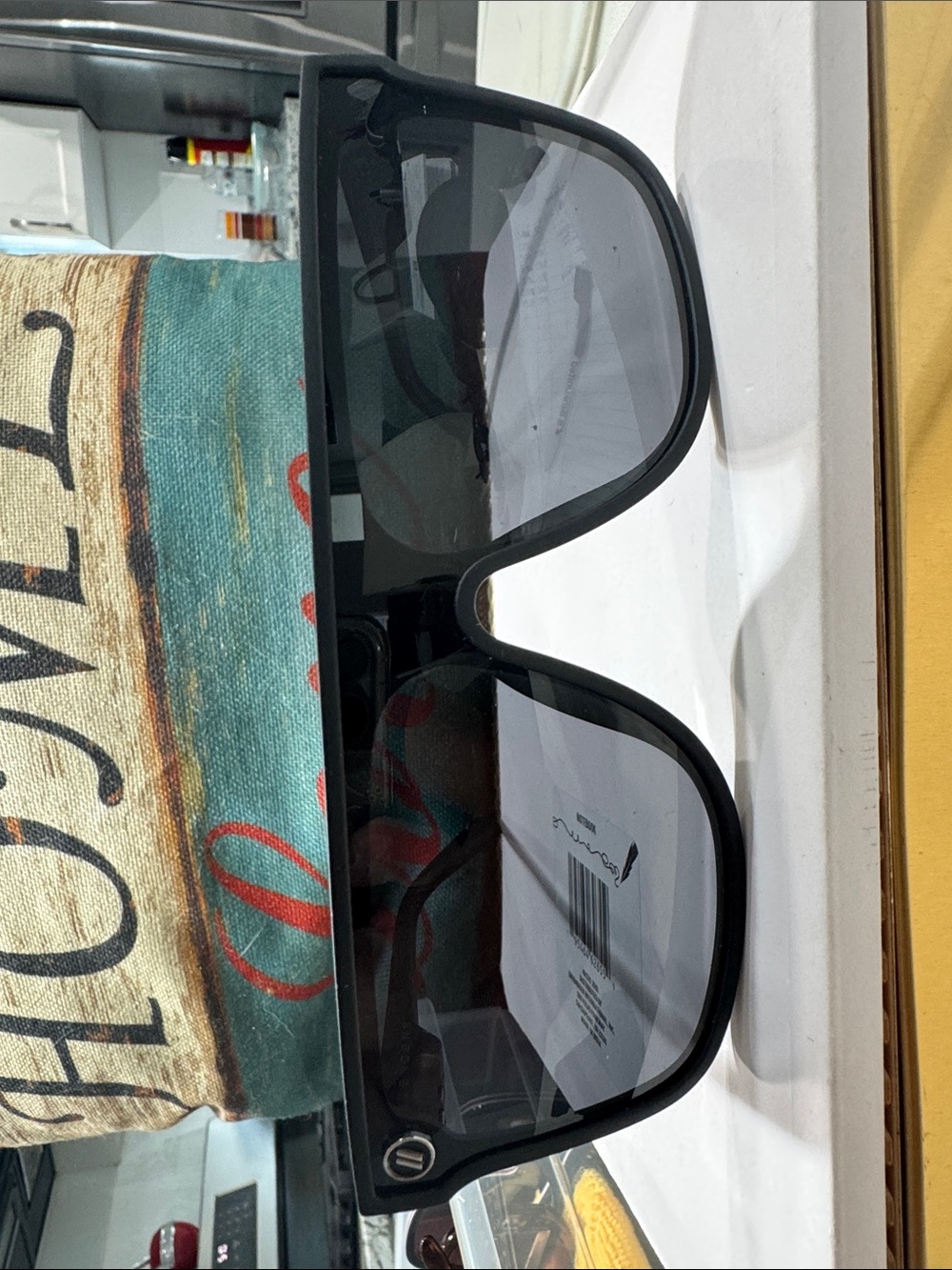 Blenders Men's Black Sunglasses — Modern UV Protection